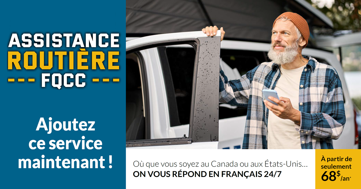 Assistance routière FQCC - Camping Caravaning