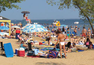 De belles plages où se prélasser au Québec - Camping Caravaning