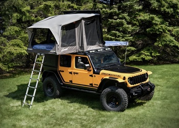 Jeep Wragler tente de toit