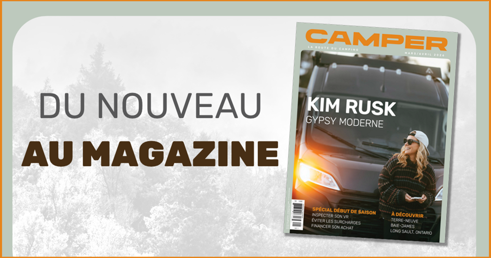 Nouveau magazine CAMPER