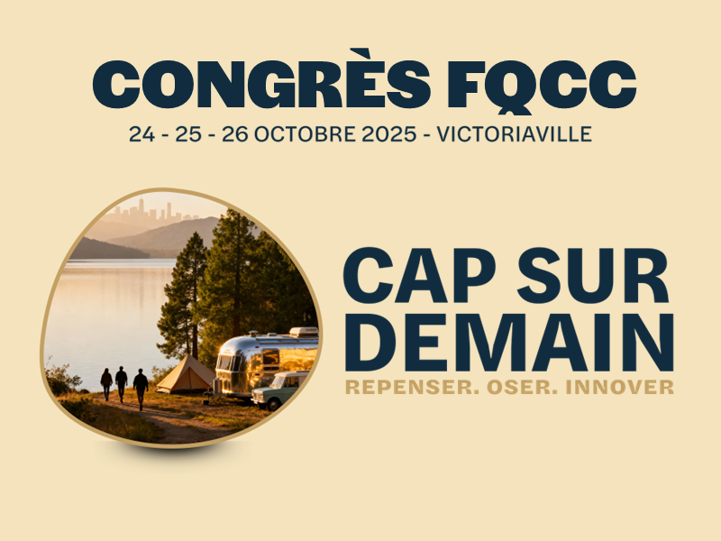 Le thème du Congrès 2025: «Cap sur demain: Repenser. Oser. Innover.» - Magazine Camping Caravaning