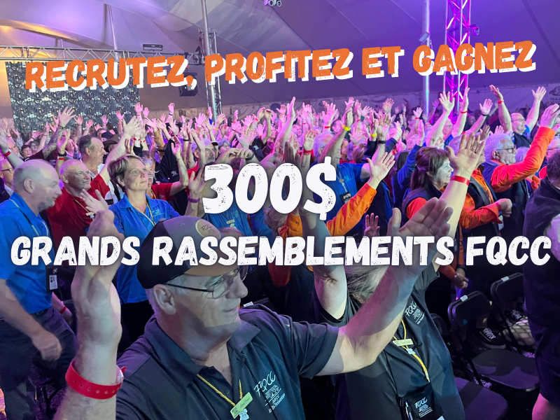 Concours FQCC: Recrutez, profitez et gagnez! - Camping Caravaning