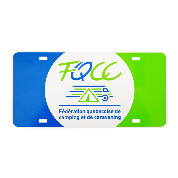 Plaque automobile - FQCC