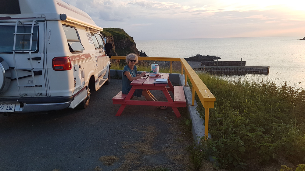 Les possibilités de camping sauvage sont nombreuses dans l’ile. - Camping Caravaning