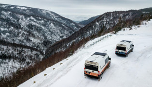 Les 11 meilleurs endroits où camper en van au Québec cet hiver