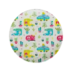 Ensemble de 4 grandes assiettes 10'' - Collection Un air d'été - FQCC