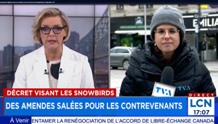 Pas d'empreintes digitales pour les snowbirds, mais une preuve d'enregistrement