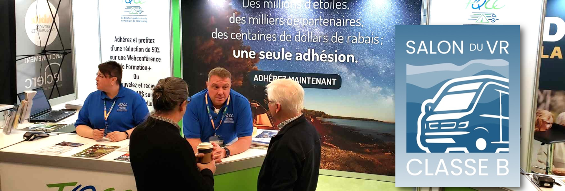 Bannière Salon du VR Classe B