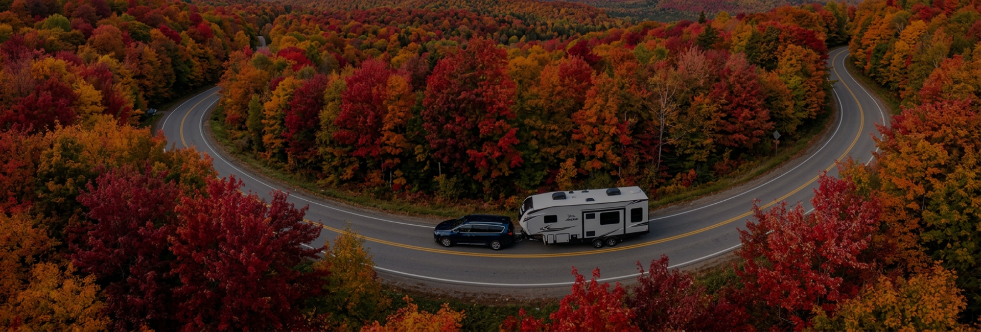 Bannière Sur la route des couleurs au Québec en 2026