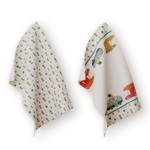 Linges à vaisselle (ensemble de deux) - FQCC Linges à vaisselle (ensemble de deux) - FQCC