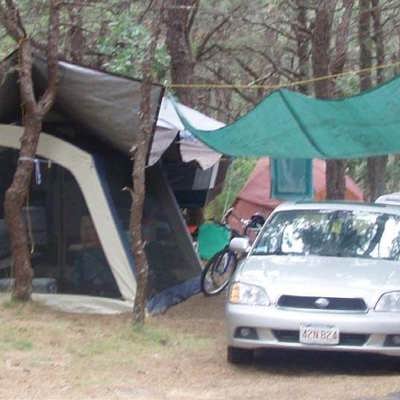 Camper avec une petite voiture - FQCC