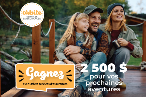 Concours Orbite, services d'assurances 2026 - Magazine Camper