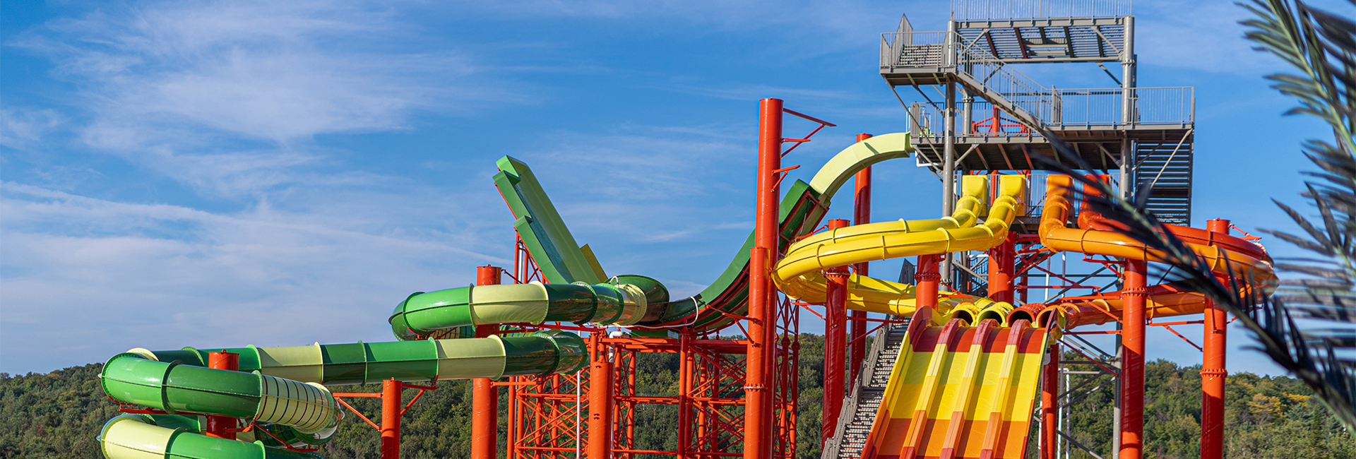 Bannière Il faut beau, il fait chaud, plouf dans l'eau.