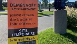 Lac-Mégantic - Déplacement temporaire de la halte VR