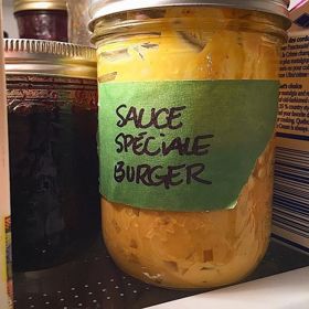 Sauce spéciale burger