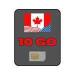 Forfait/Recharge prépayé 10 GO Canada/USA - FQCC
