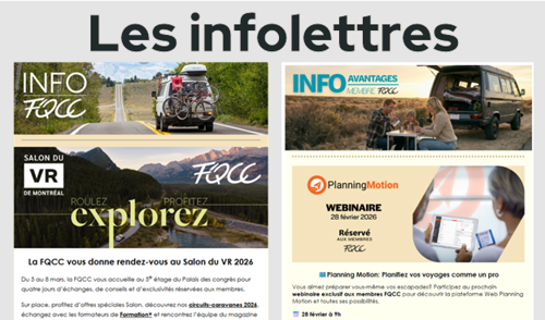 Les infolettre FQCC
