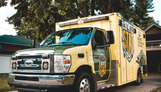 Une ambulance comme maison mobile