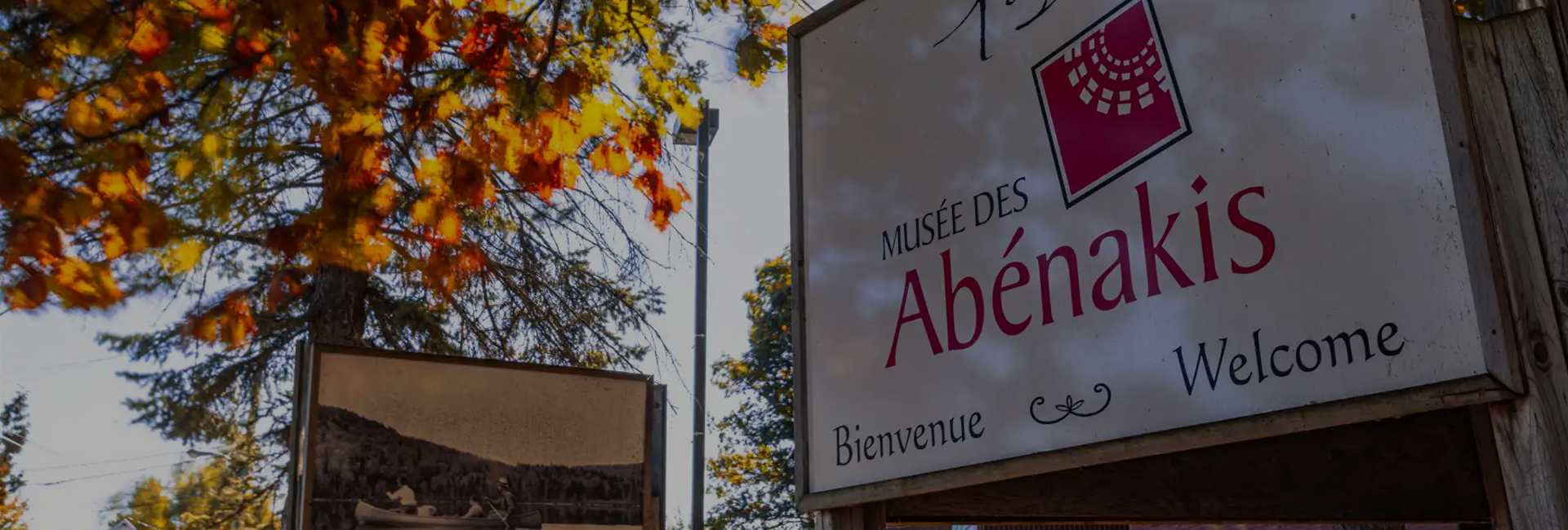 Bannière Le Musée des Abénakis