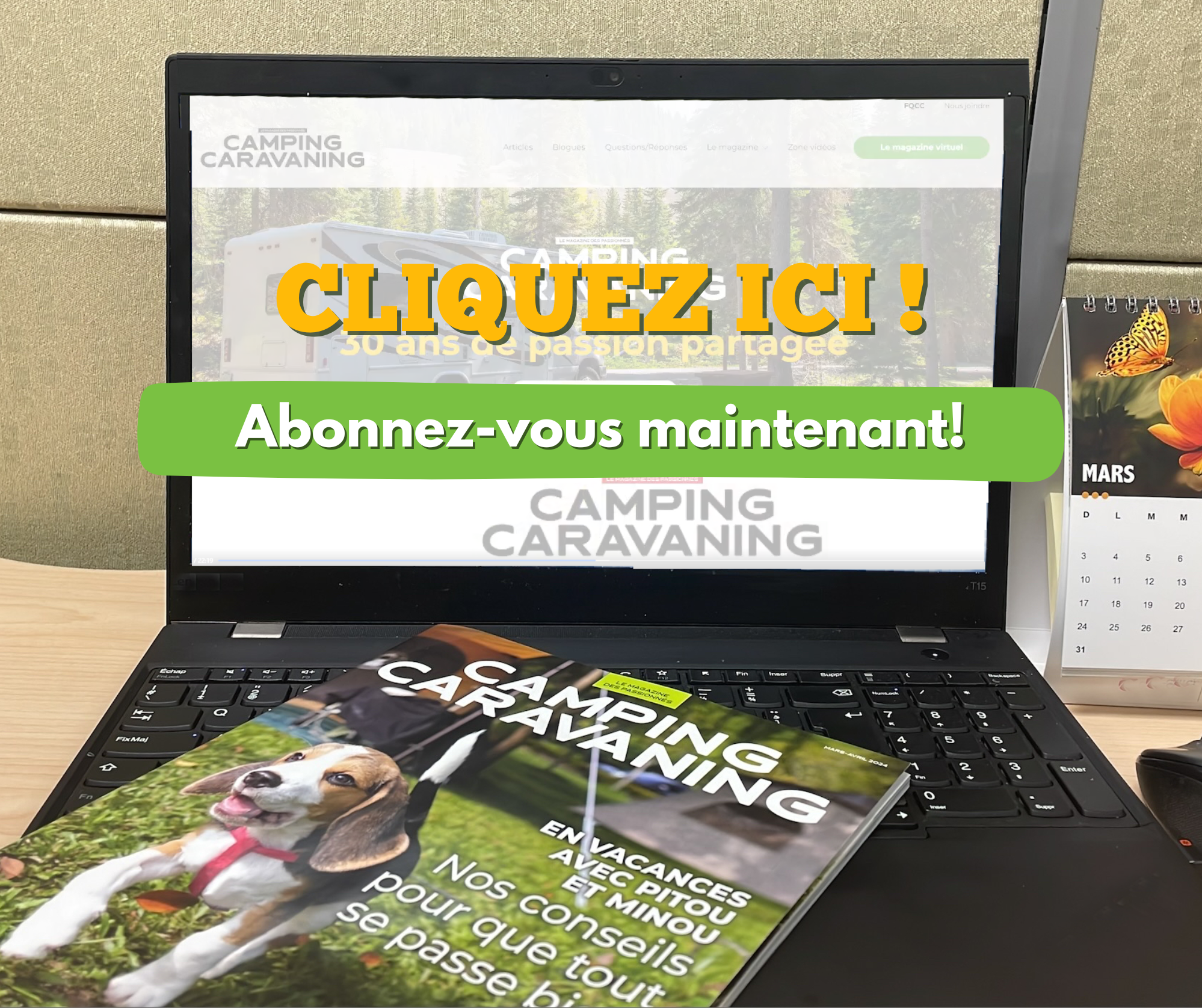 Publicité - Camping Caravaning